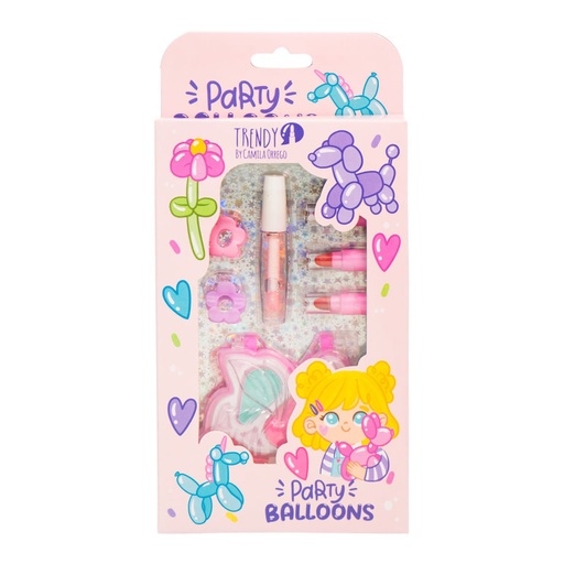 KIT MAQUILLA NIÑA PARTY BALLOONS