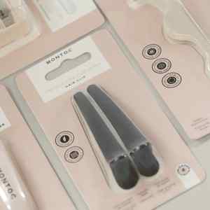 [736372980670] PINZA DE CABELLO X2 NEGRA MONTOC